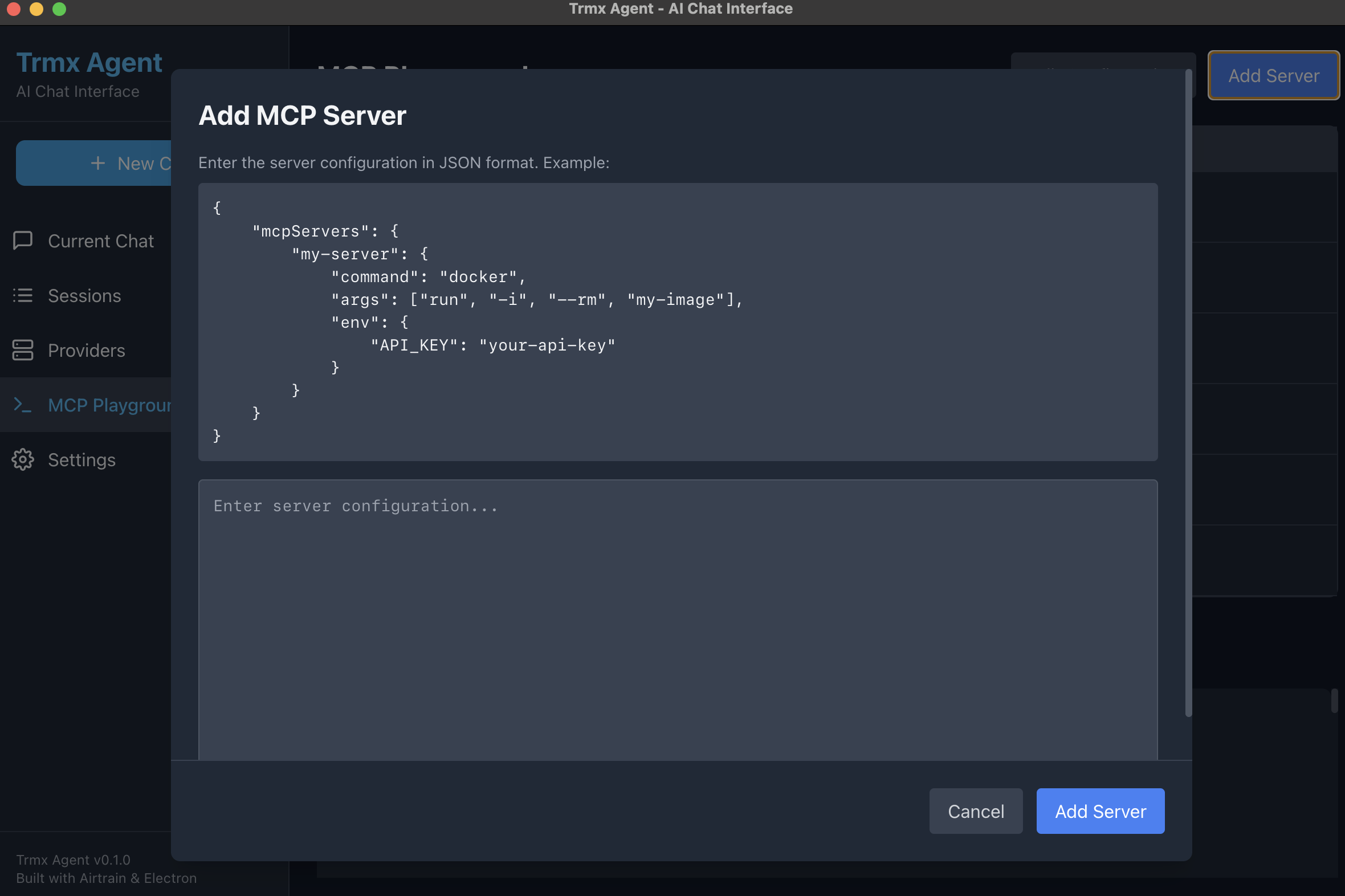 Adding MCP Server - Step 2