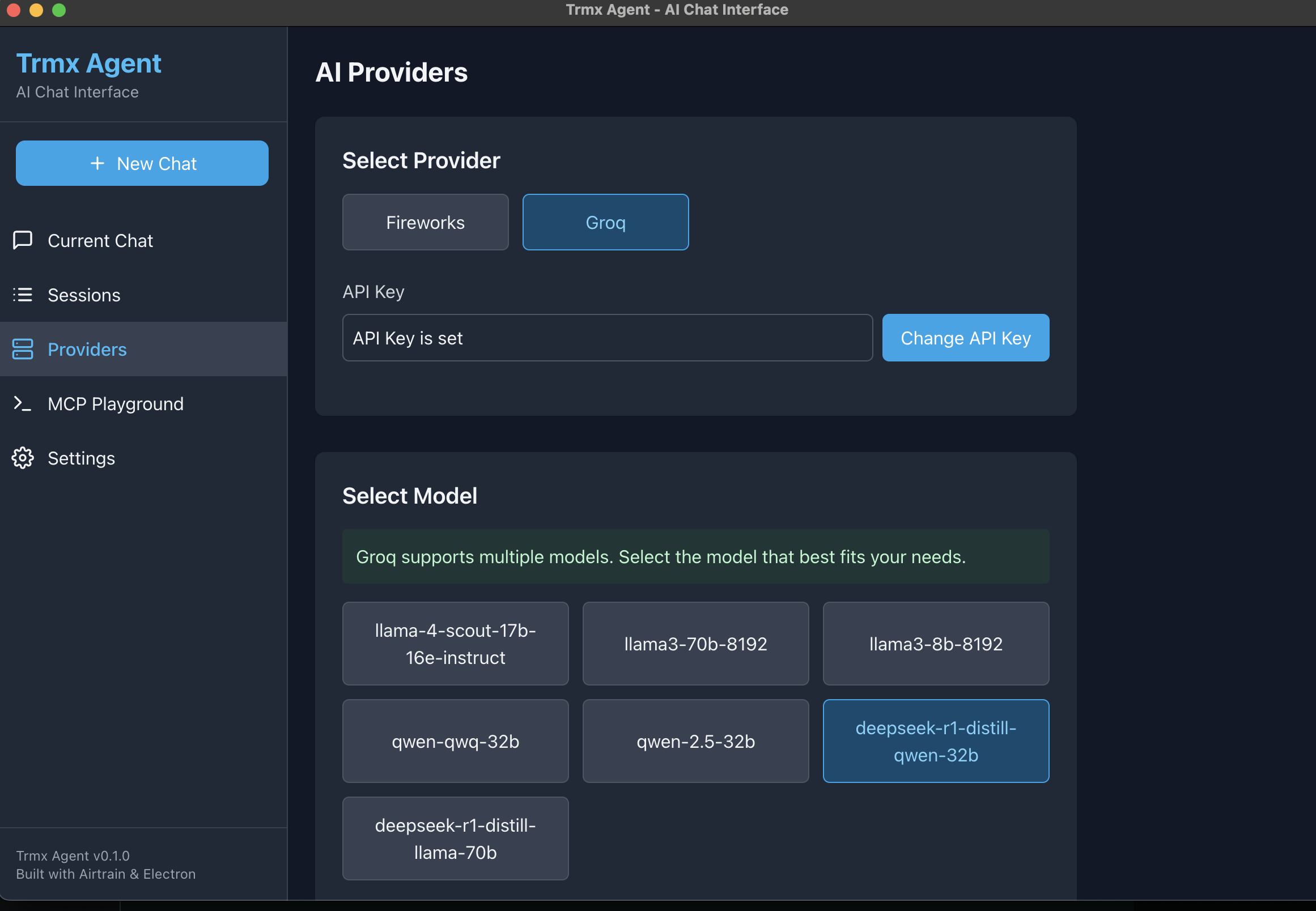 Setting up API Keys