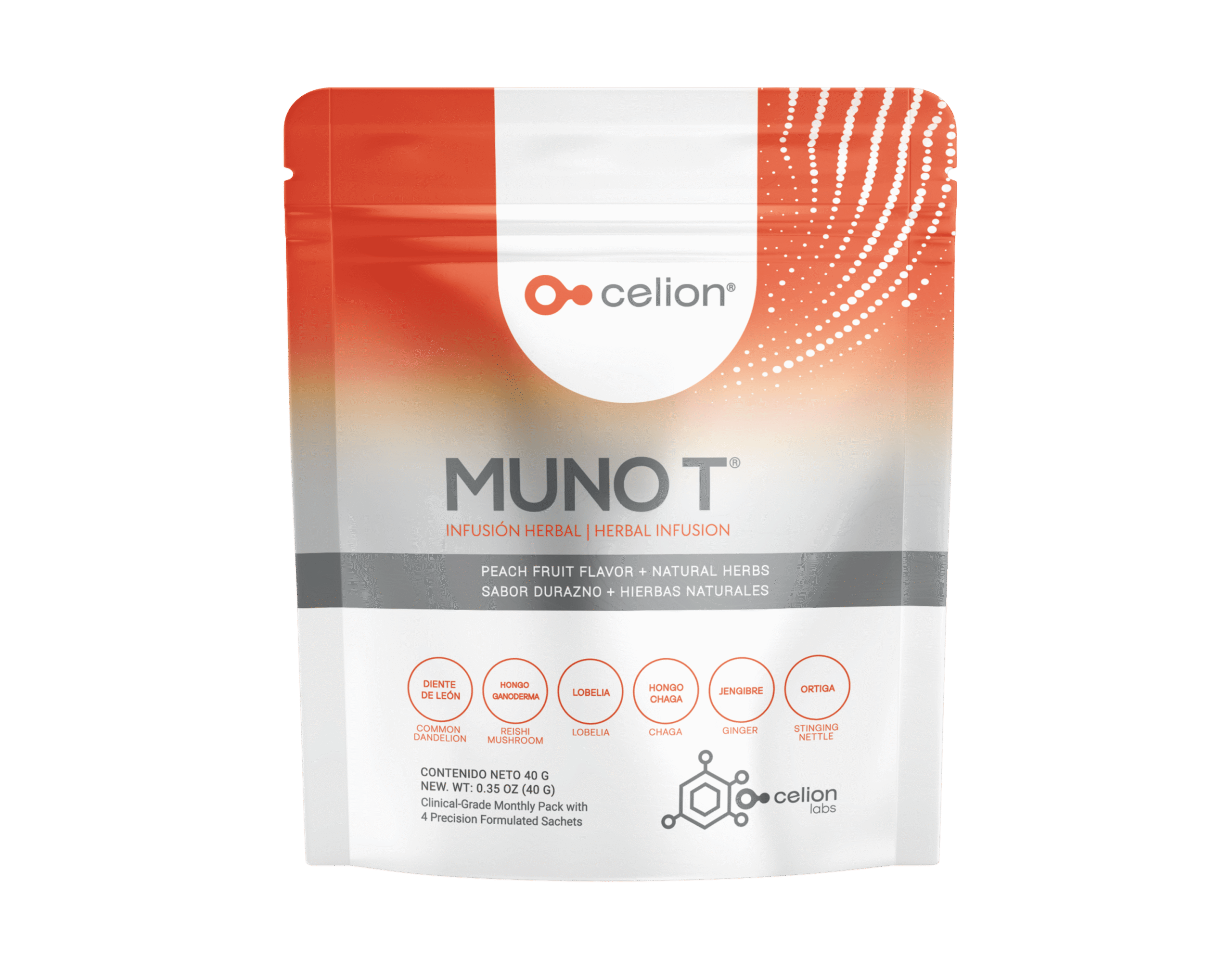 MUNOT Infusión herbal detox - empaque mensual 40g