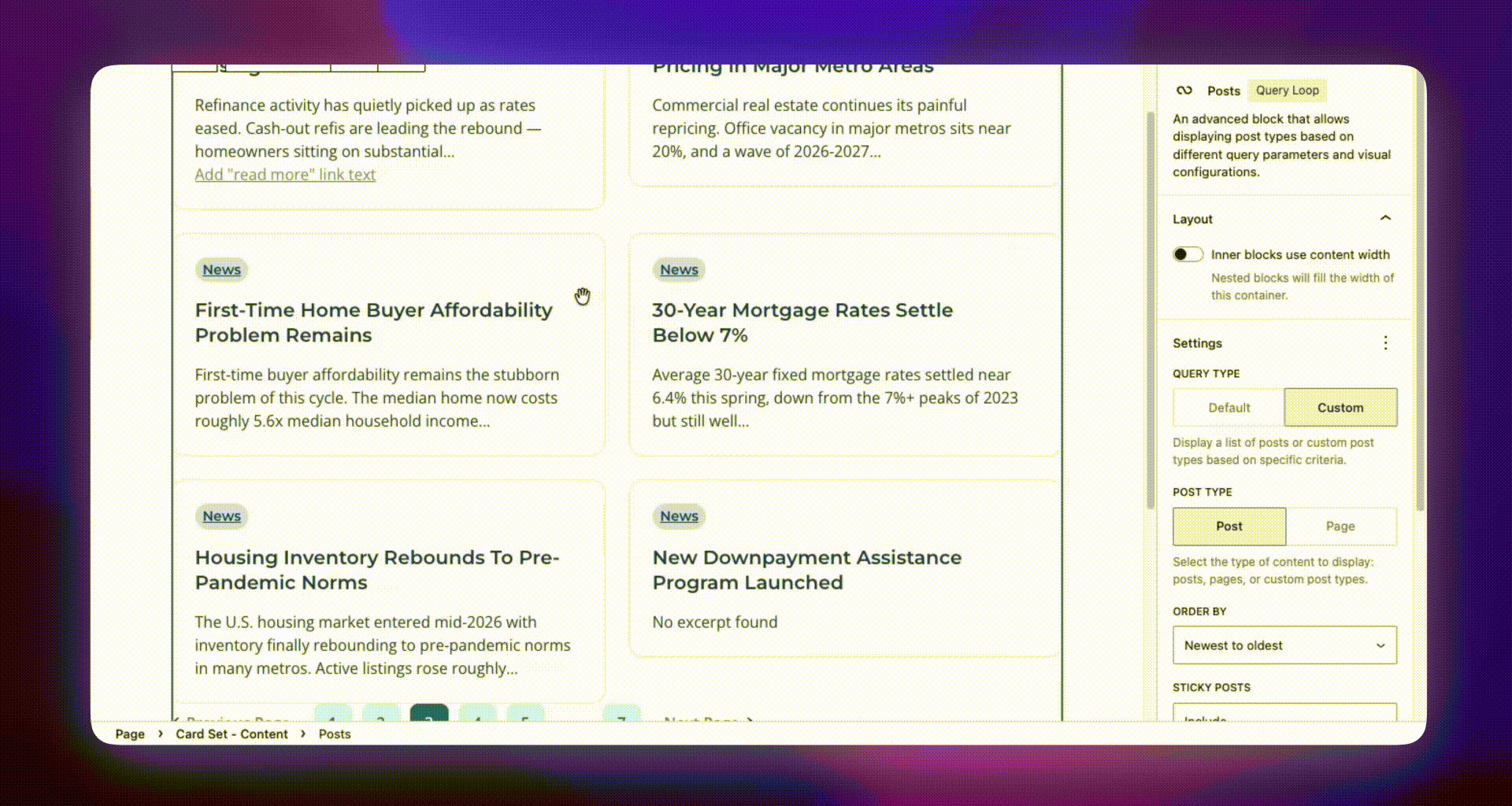 Linked Group Blocks Demo
