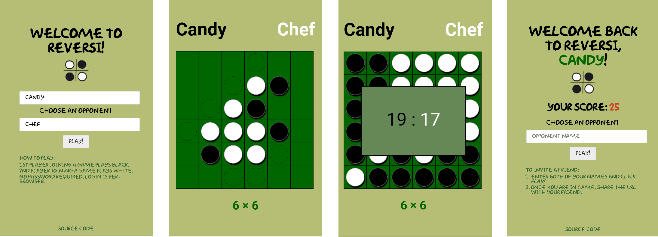 Reversi Screenshots