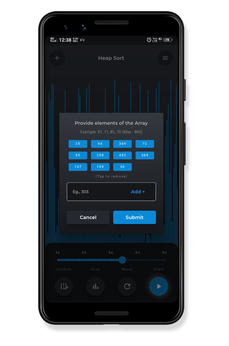 Custom Input Array