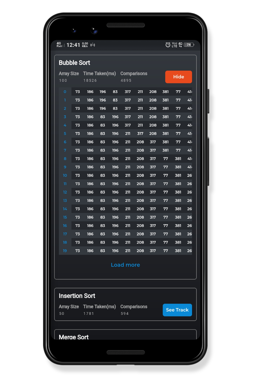 Sorting Track