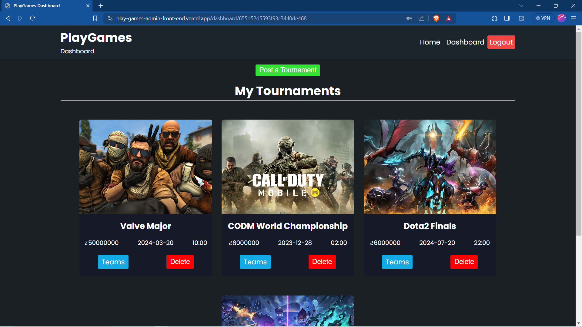 GitHub - rotgenix/PlayGames-BackEnd: Backend source code of PlayGames