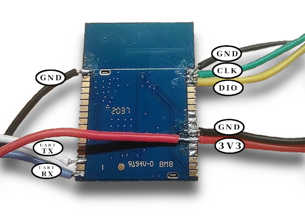 DWM1001 wiring