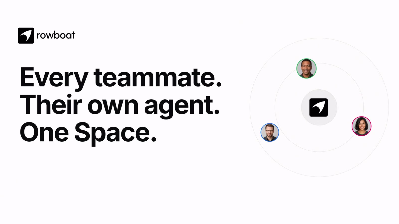 Every teammate. Their own agent. One Space.