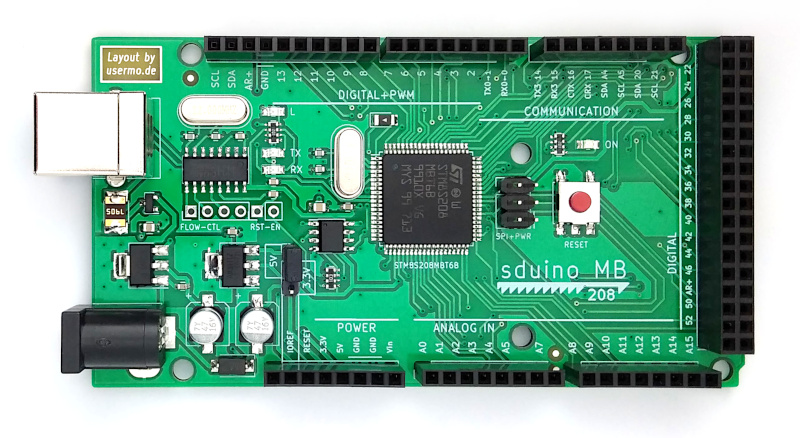 Sduino mb, from the project README