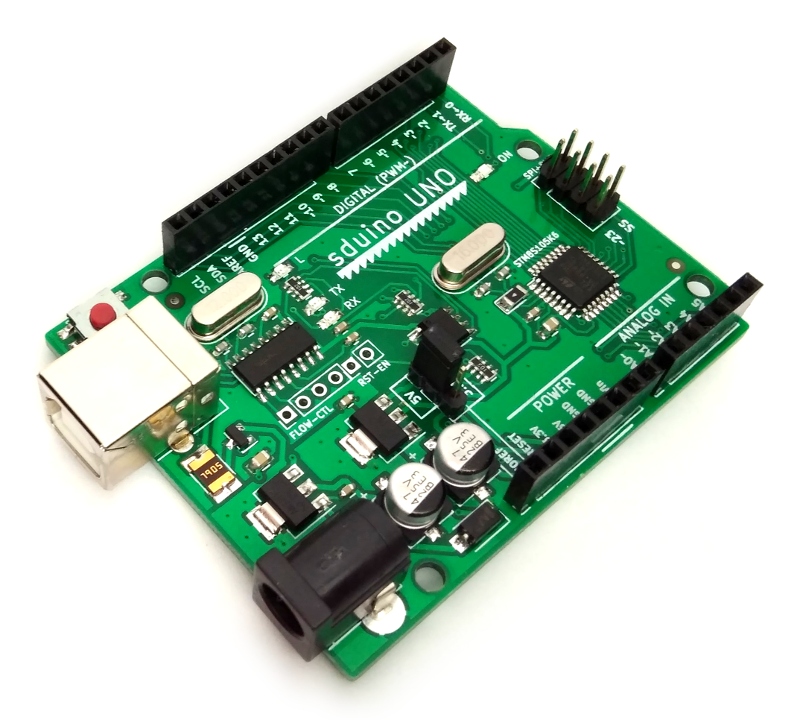 Sduino uno, from the project README