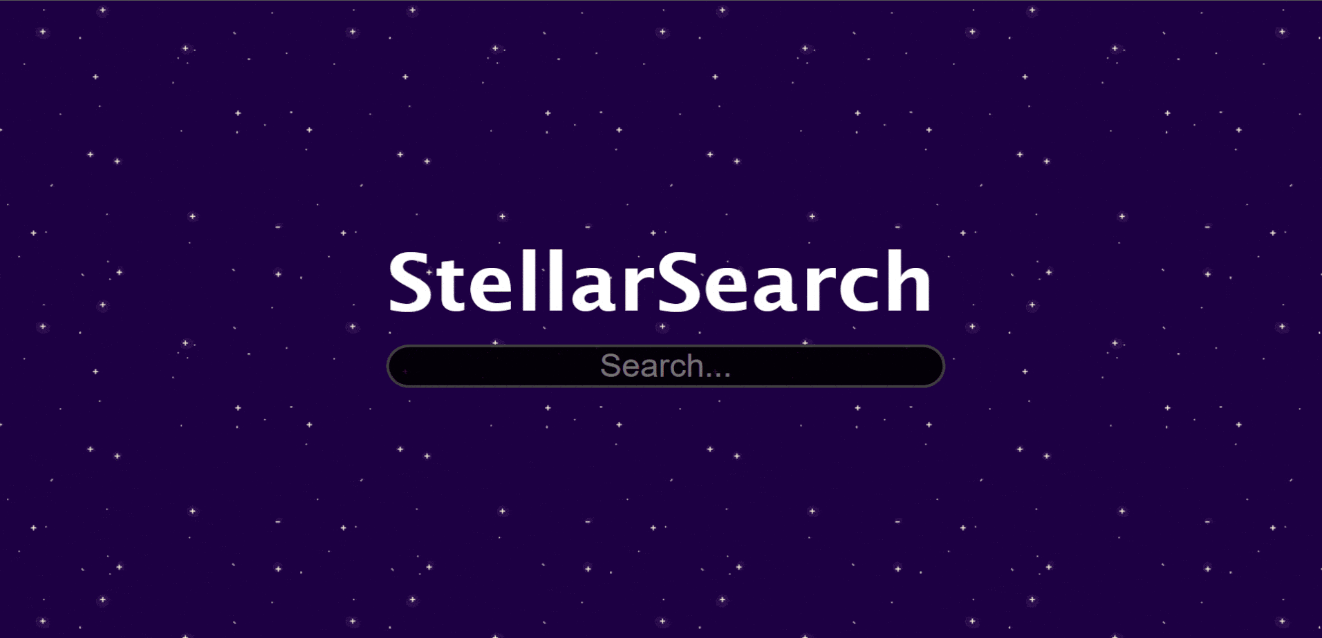 Demo of search engine