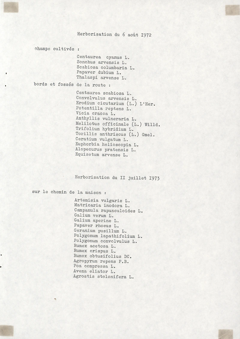 LA CAMPAGNE - SEKVENS 25.08 - 05.09.1973 — Sheet 3