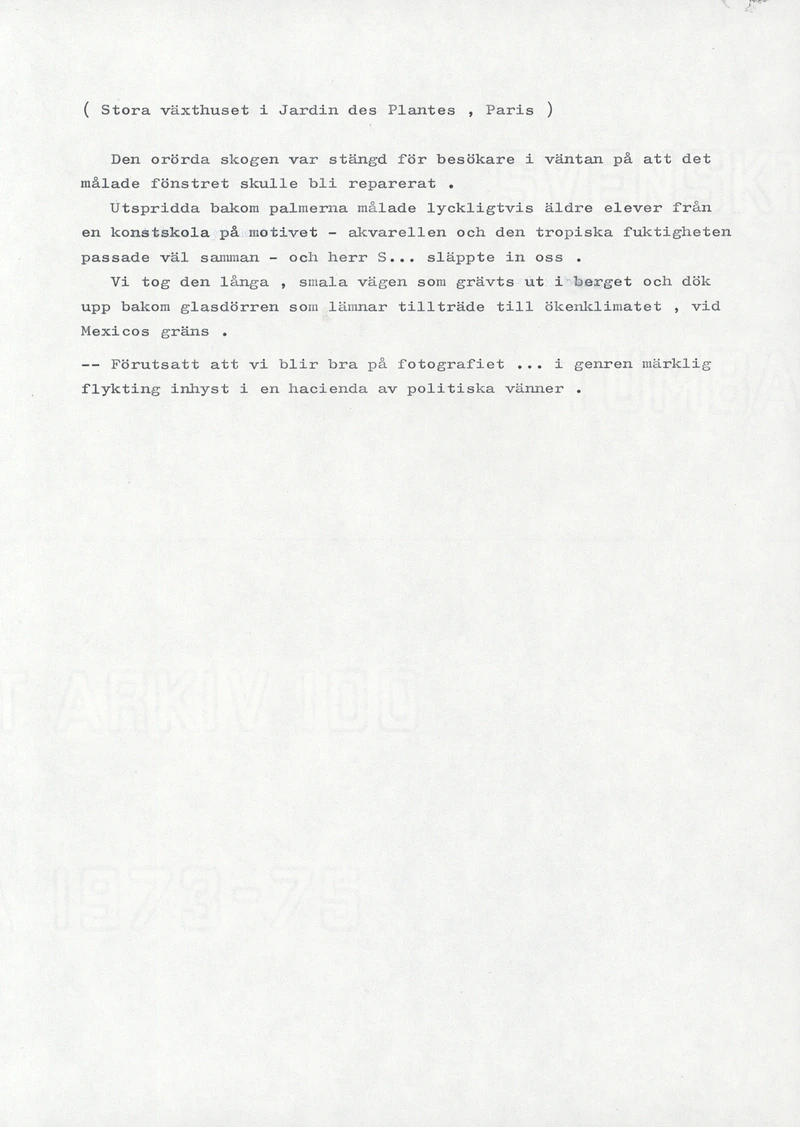 JEAN LE GAC ANEKDOTERNA och VYERNA 17.01-25.01.1975 — Sheet 3