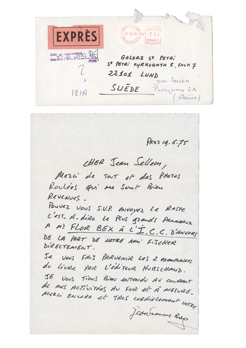 JEAN-FRANÇOIS BORY BILDPOESI 23.03 - 04.06.1975