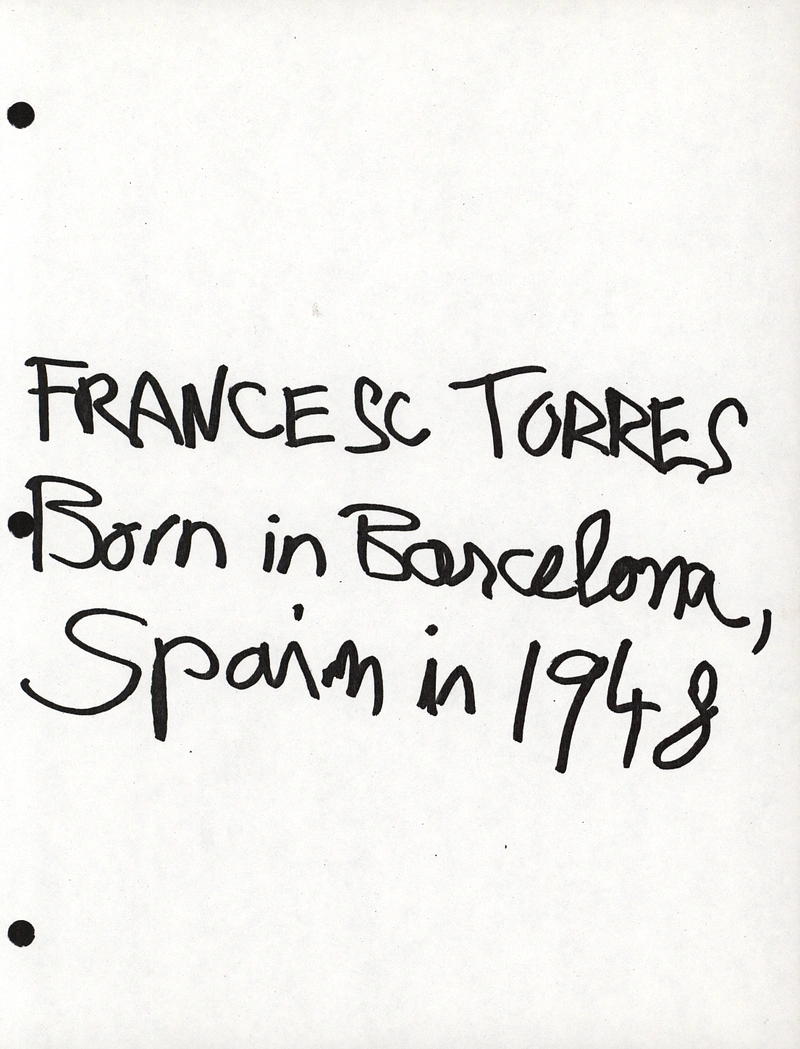 FRANCESC TORRES 10.01-16.01.1976 — Sheet 9