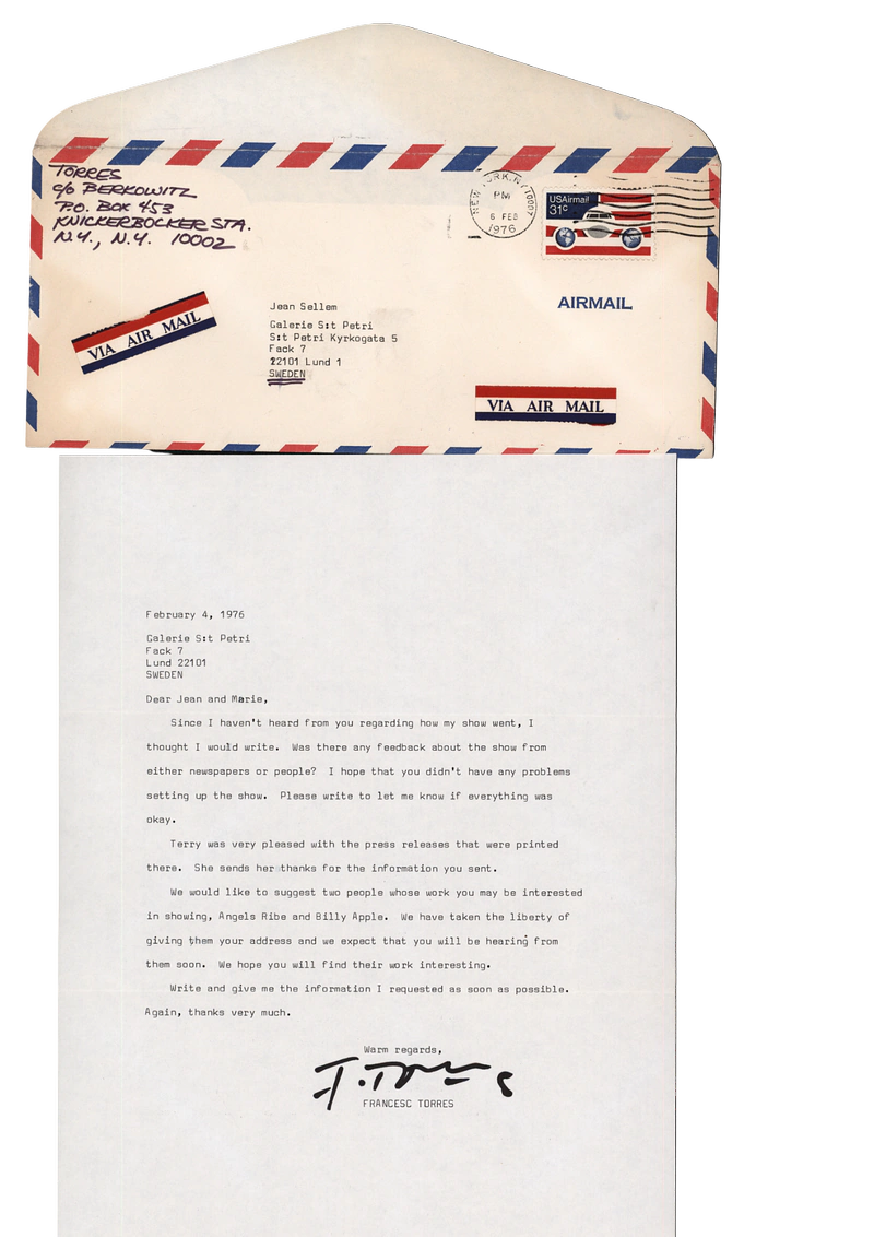 TERRY BERKOWITZ I'M NOT REALLY AFRAID OF THE DARK 03.01 - 09.01.1976