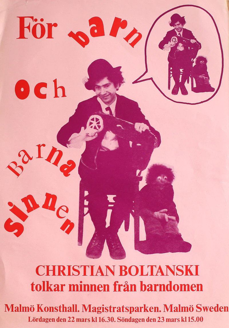 CHRISTIAN BOLTANSKI FASCICULES ET DIVERS DOCUMENTS 13-25.09.1974