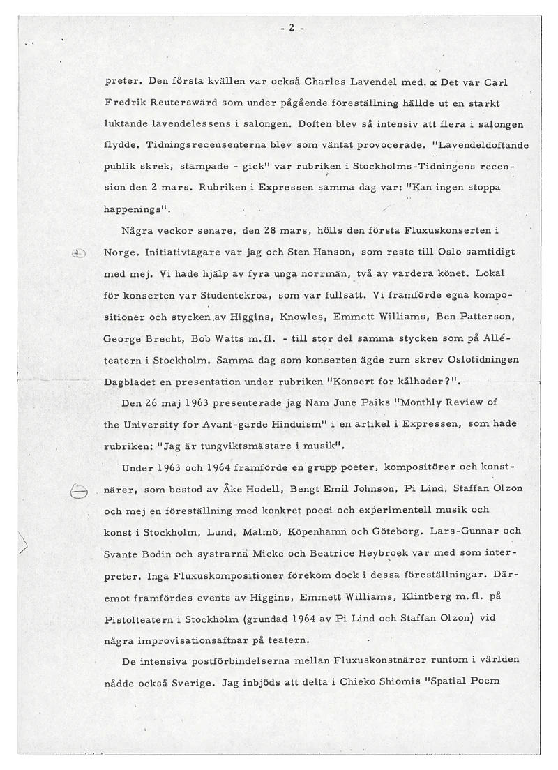 BENGT AF KLINTBERG Skogsdykaren (The Forest Diver) 26.10 -6.11.1974 — Sheet 2