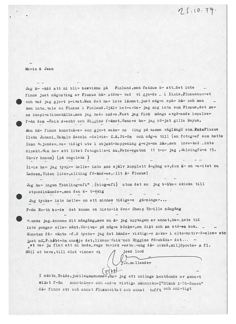 BENGT AF KLINTBERG Skogsdykaren (The Forest Diver) 26.10 -6.11.1974 — Sheet 4