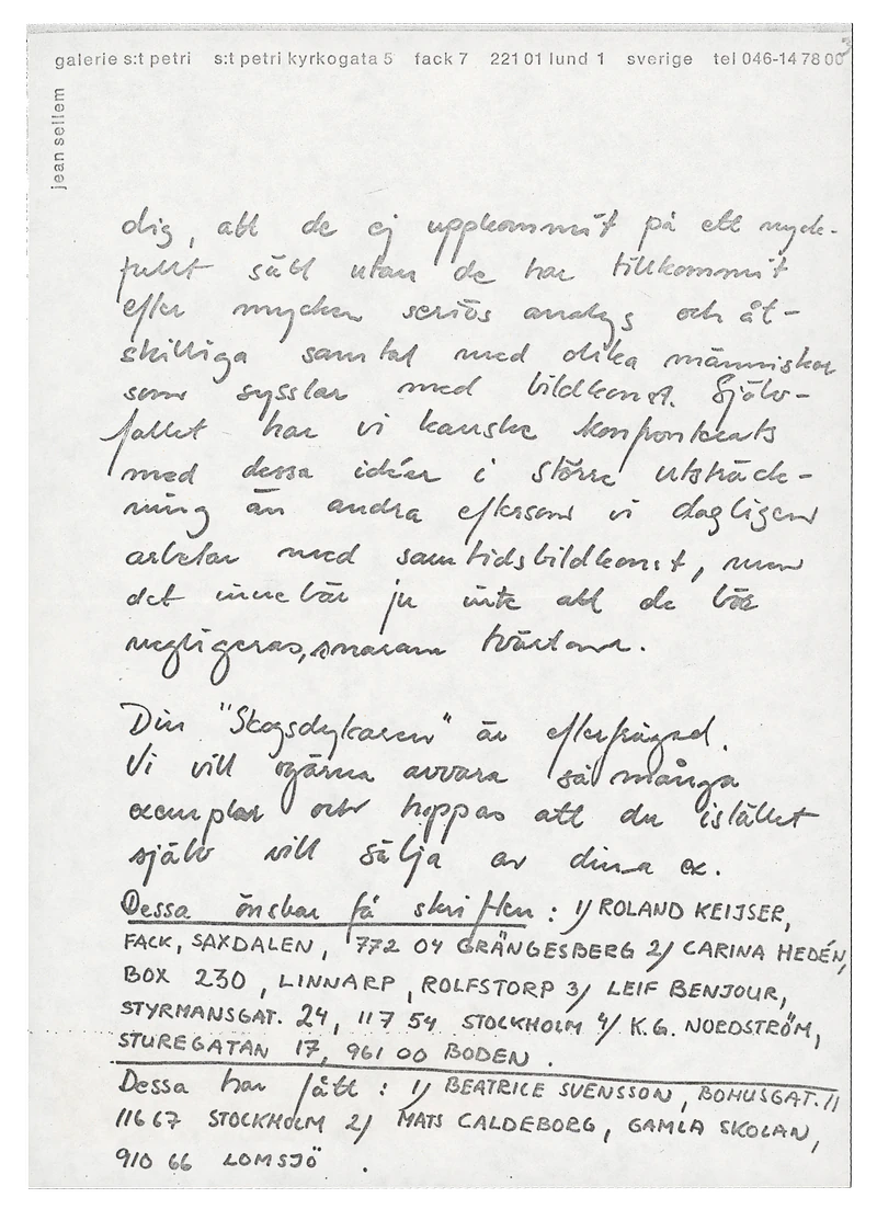 BENGT AF KLINTBERG Skogsdykaren (The Forest Diver) 26.10 -6.11.1974 — Sheet 3