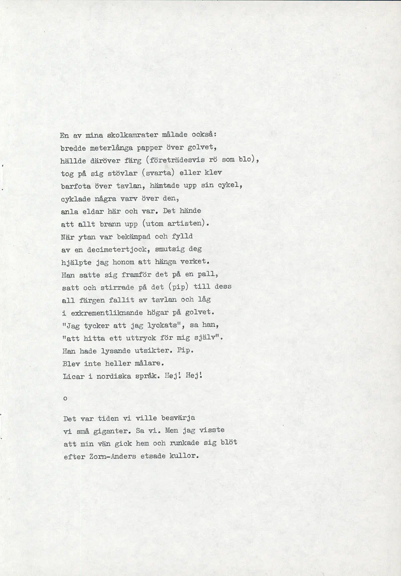 PETER ORTMAN IDEOGRAM 17-29.05.1974 — Sheet 3