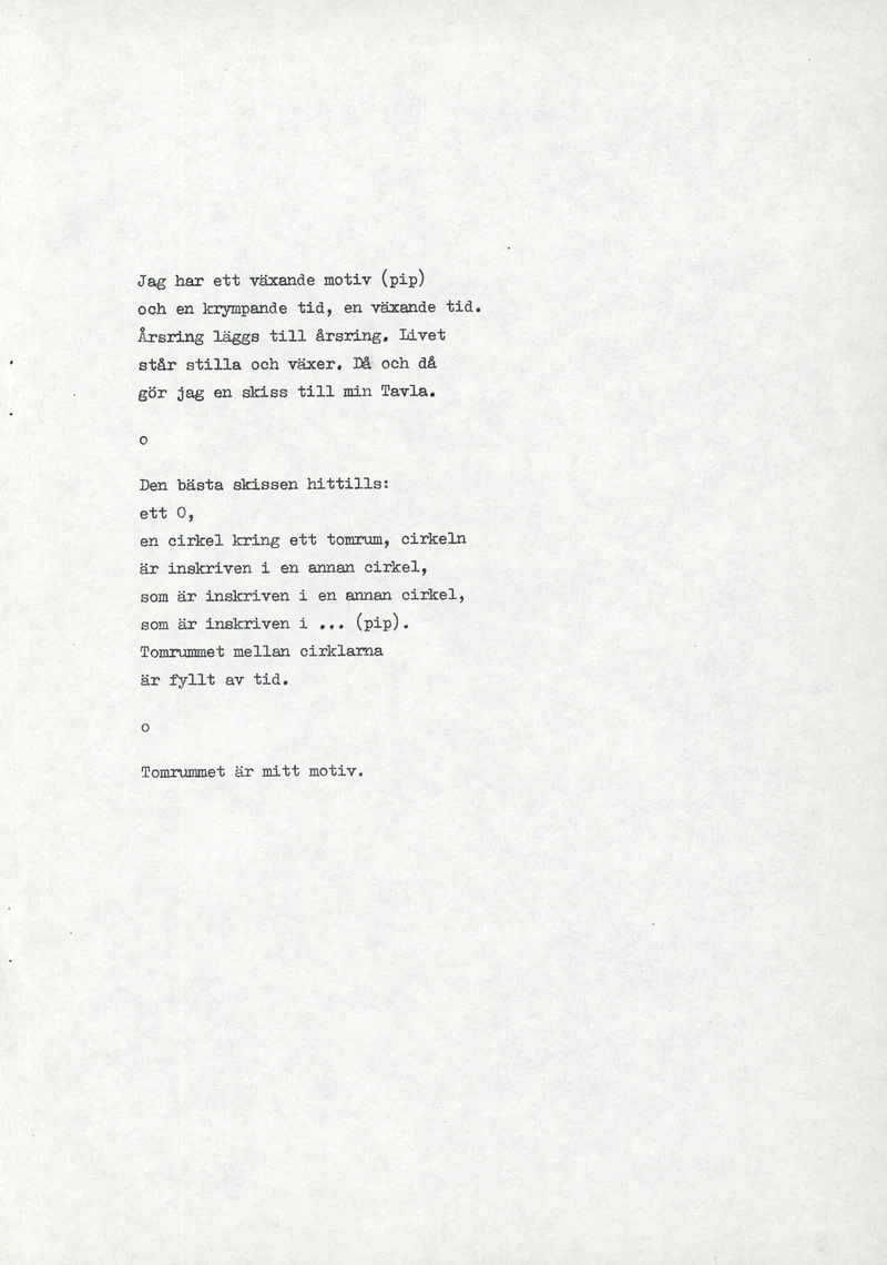 PETER ORTMAN IDEOGRAM 17-29.05.1974 — Sheet 4