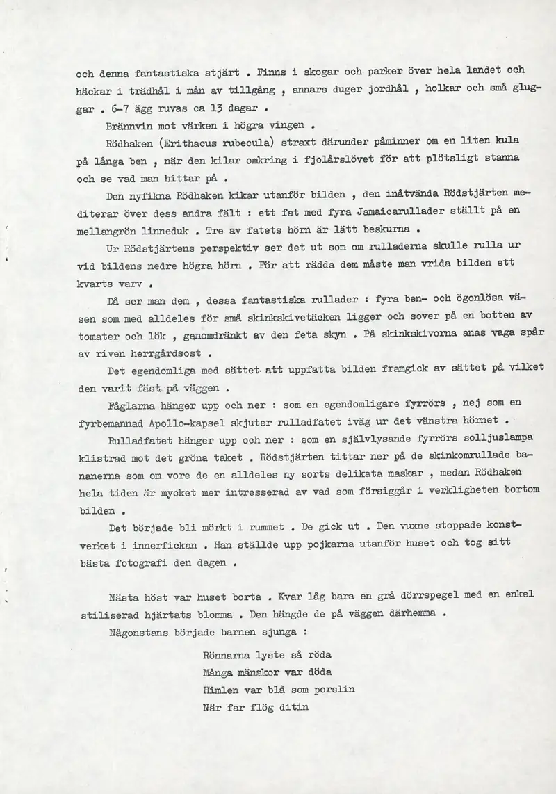 PETER ORTMAN IDEOGRAM 17-29.05.1974 — Sheet 6