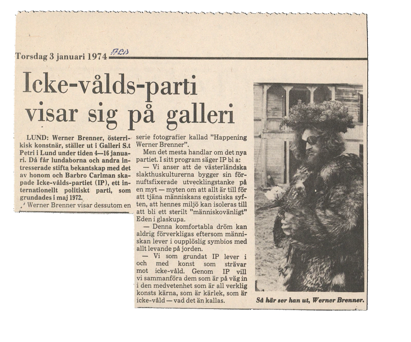 WERNER BRENNER NU HAR VIETTIP 04-16.01.1974