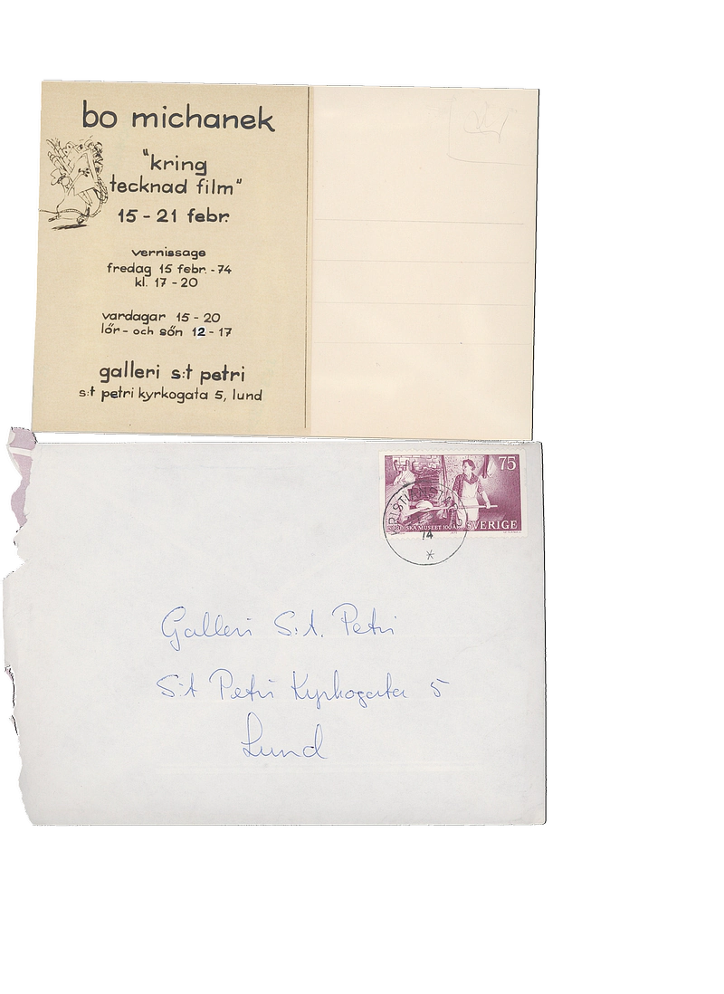BO MICHANEK KRING FECKNAD FILM 15 - 21.02.1974