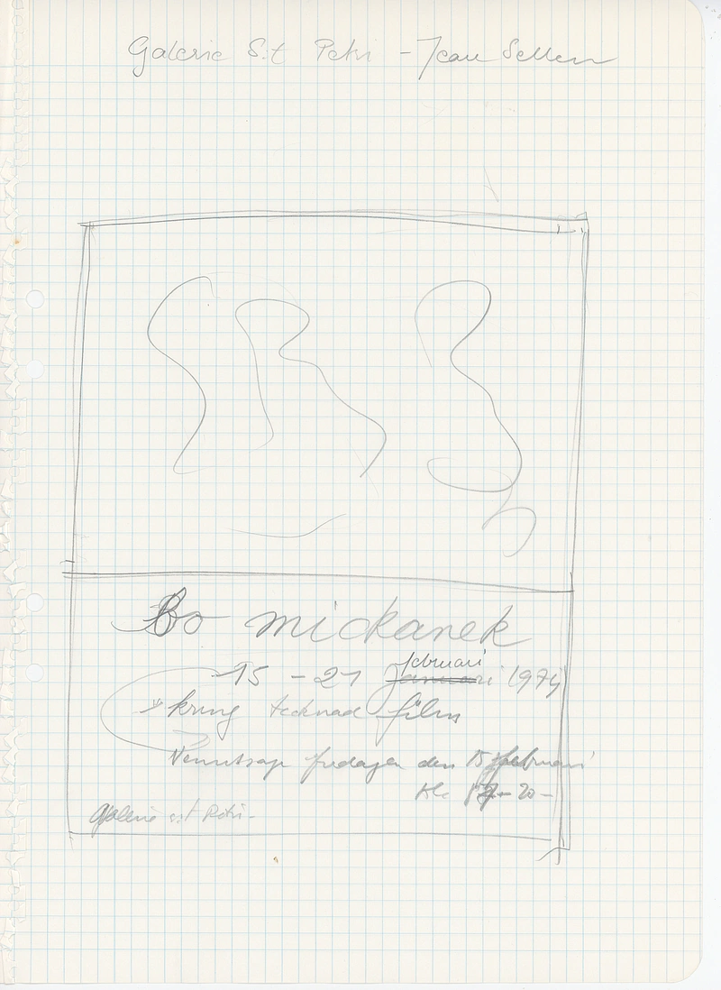 BO MICHANEK KRING FECKNAD FILM 15 - 21.02.1974 — Sheet 1