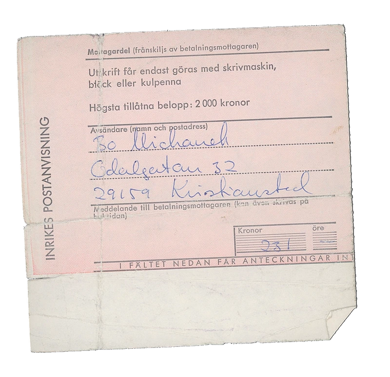 BO MICHANEK KRING FECKNAD FILM 15 - 21.02.1974