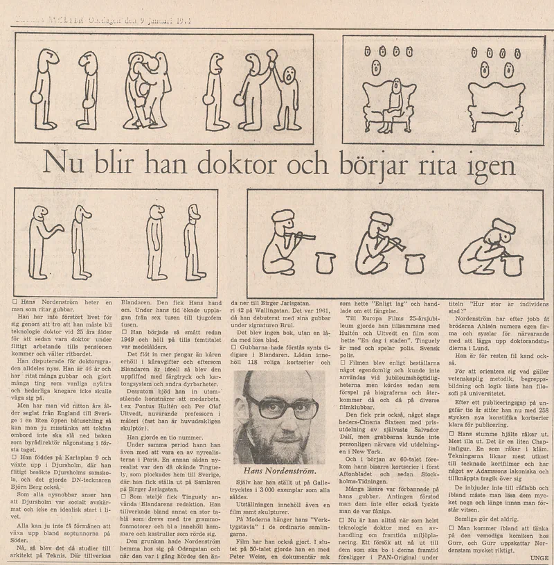 HANS NORDENSTRÓM BRUL 26.04-08.05.1974