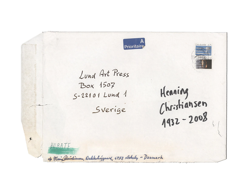 HENNING CHRISTIANSEN 26.01.1974 featuring the German artist Joseph Beuys — Sheet 1
