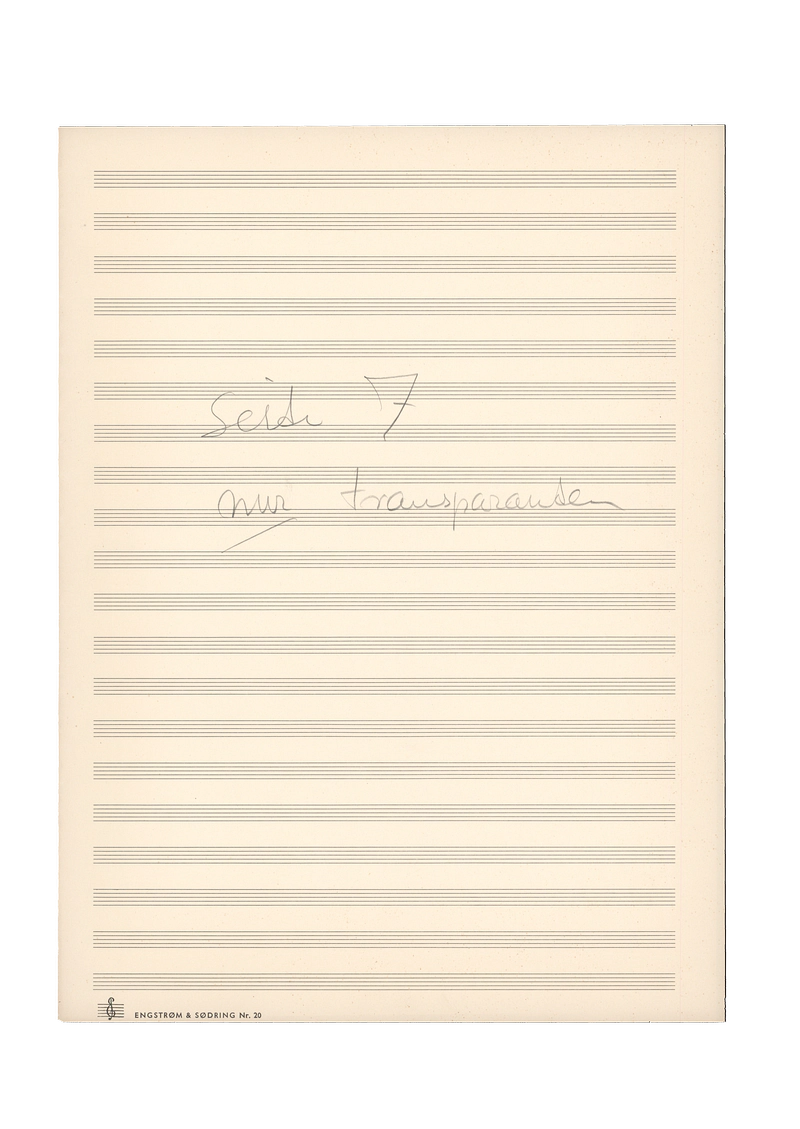 HENNING CHRISTIANSEN 26.01.1974 featuring the German artist Joseph Beuys — Sheet 8