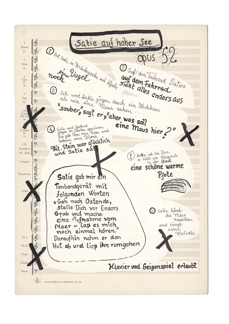 HENNING CHRISTIANSEN 26.01.1974 featuring the German artist Joseph Beuys — Sheet 12