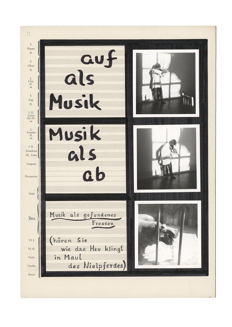 HENNING CHRISTIANSEN 26.01.1974 featuring the German artist Joseph Beuys — Sheet 14