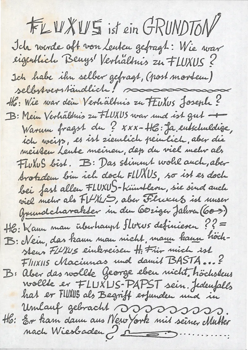 HENNING CHRISTIANSEN 26.01.1974 featuring the German artist Joseph Beuys — Sheet 7