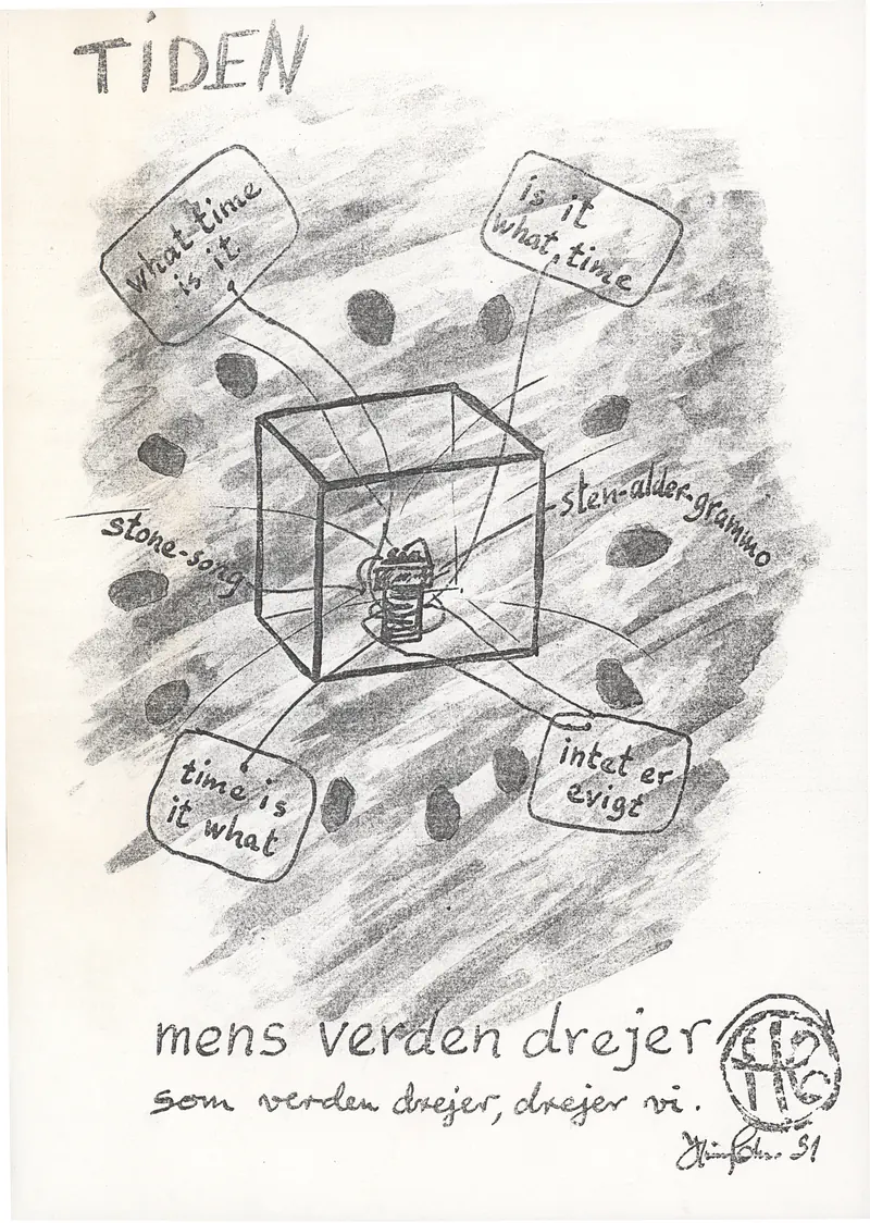HENNING CHRISTIANSEN 26.01.1974 featuring the German artist Joseph Beuys — Sheet 1
