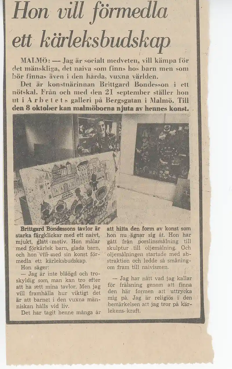 15.10- 03.11.1971 BRITTGARD BONDESSON — Sheet 1