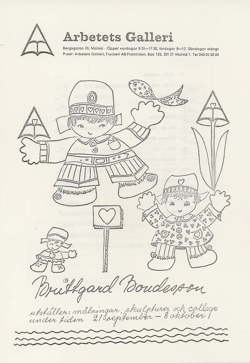 15.10- 03.11.1971 BRITTGARD BONDESSON — Sheet 1