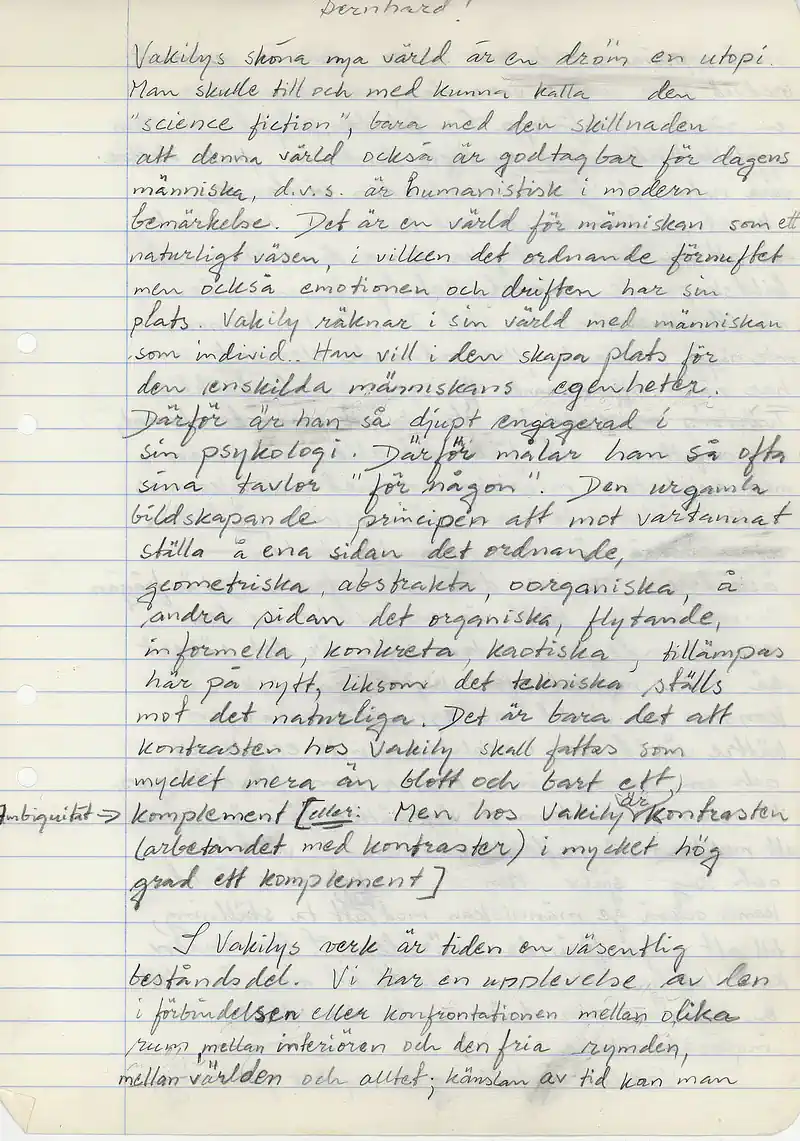 03-22.11.1972 HELMUT VAKILY — Sheet 1