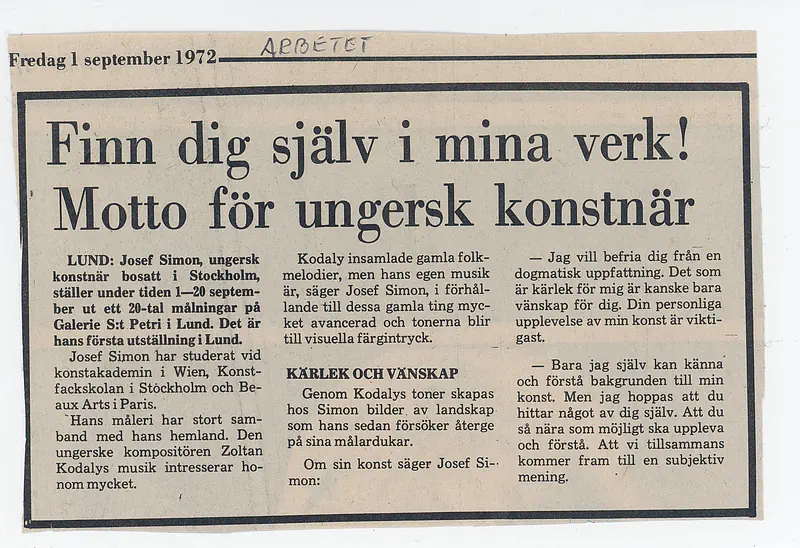 01-20.09.1972 JOSEF SIMON — Sheet 1