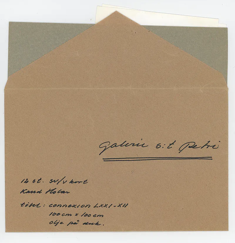 22.09 - 11.10.1972 KNUD HOLAR — Sheet 1