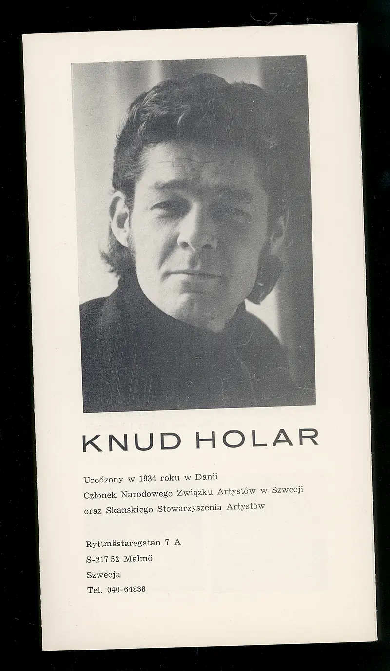 22.09 - 11.10.1972 KNUD HOLAR — Sheet 1