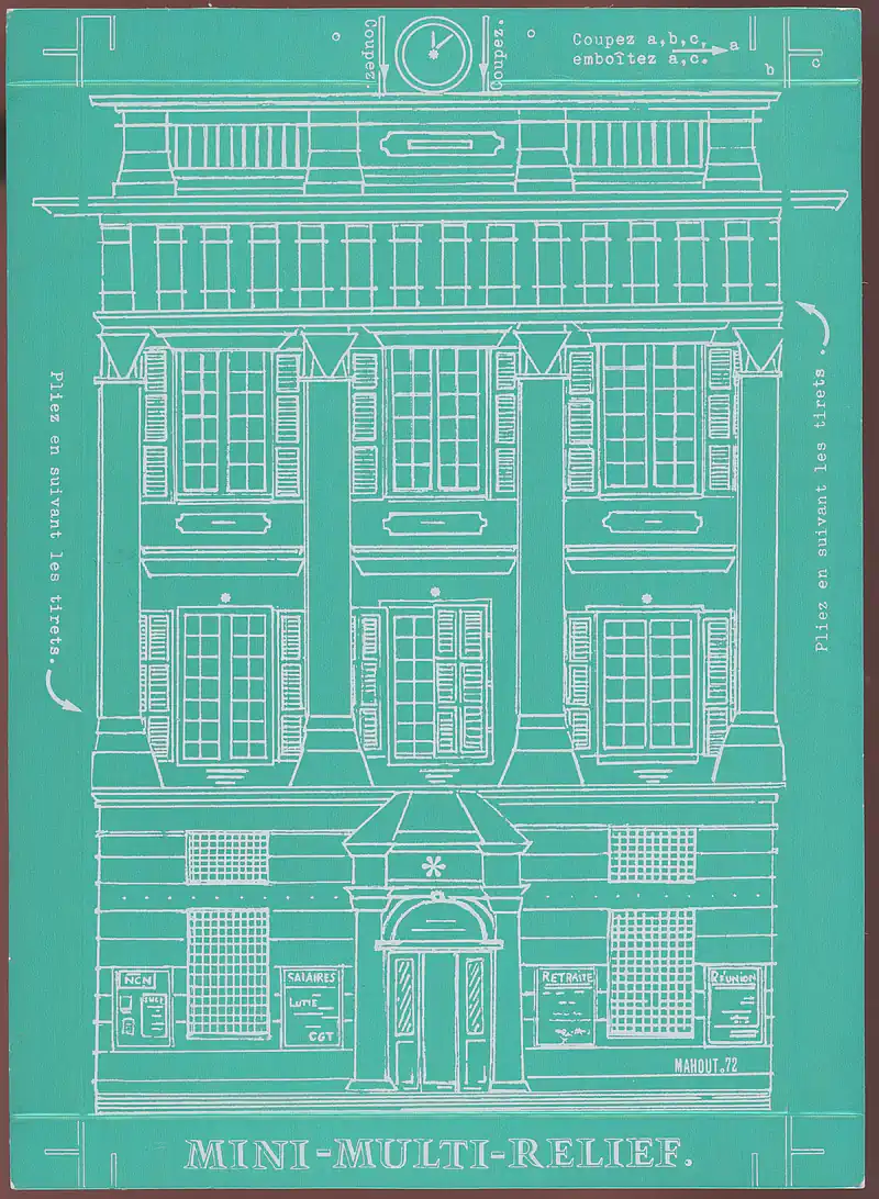 31.03-19.04.1972 RAYMOND MAHOUT — Sheet 1