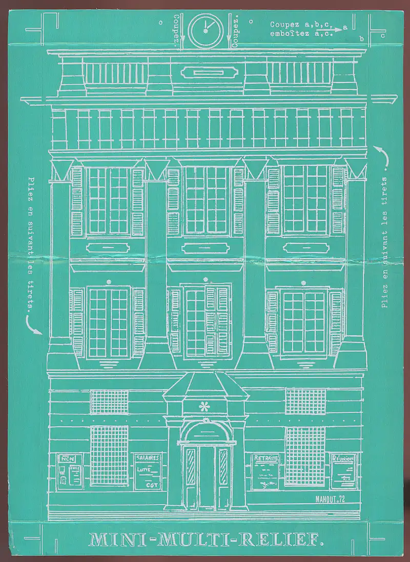 31.03-19.04.1972 RAYMOND MAHOUT — Sheet 1