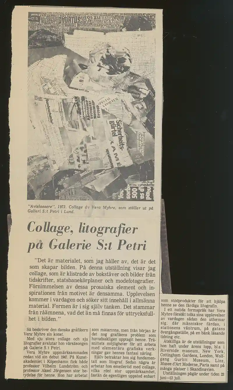 23.06- 12.07.1972 VERA MYHRE — Sheet 1