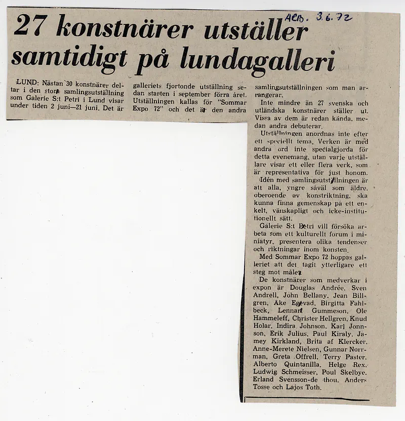 02 - 21.06.1972 SOMMAR EXPO 72 — Sheet 1