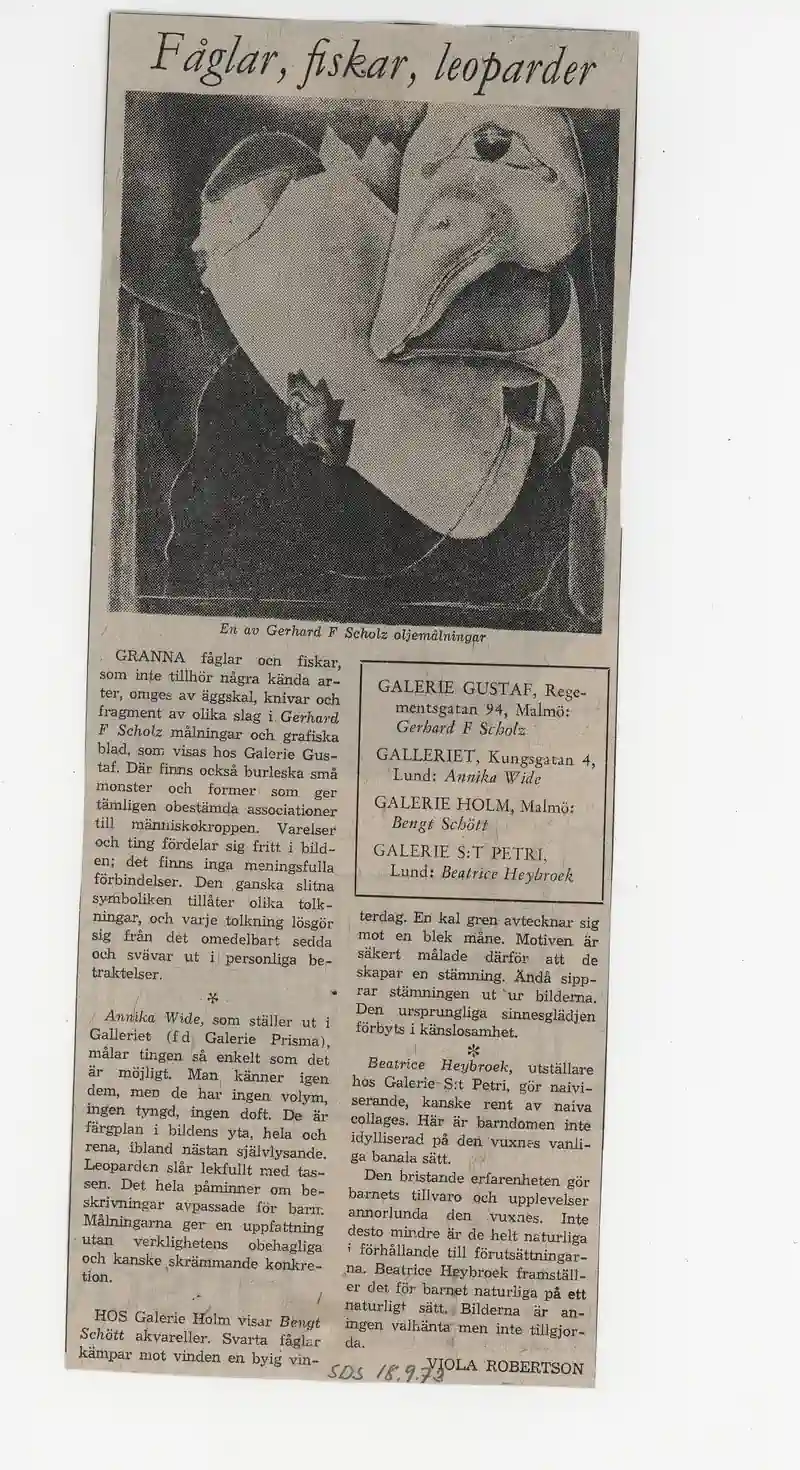 07 - 26.09.1973 BEATRICE HEYBROEK — Sheet 1