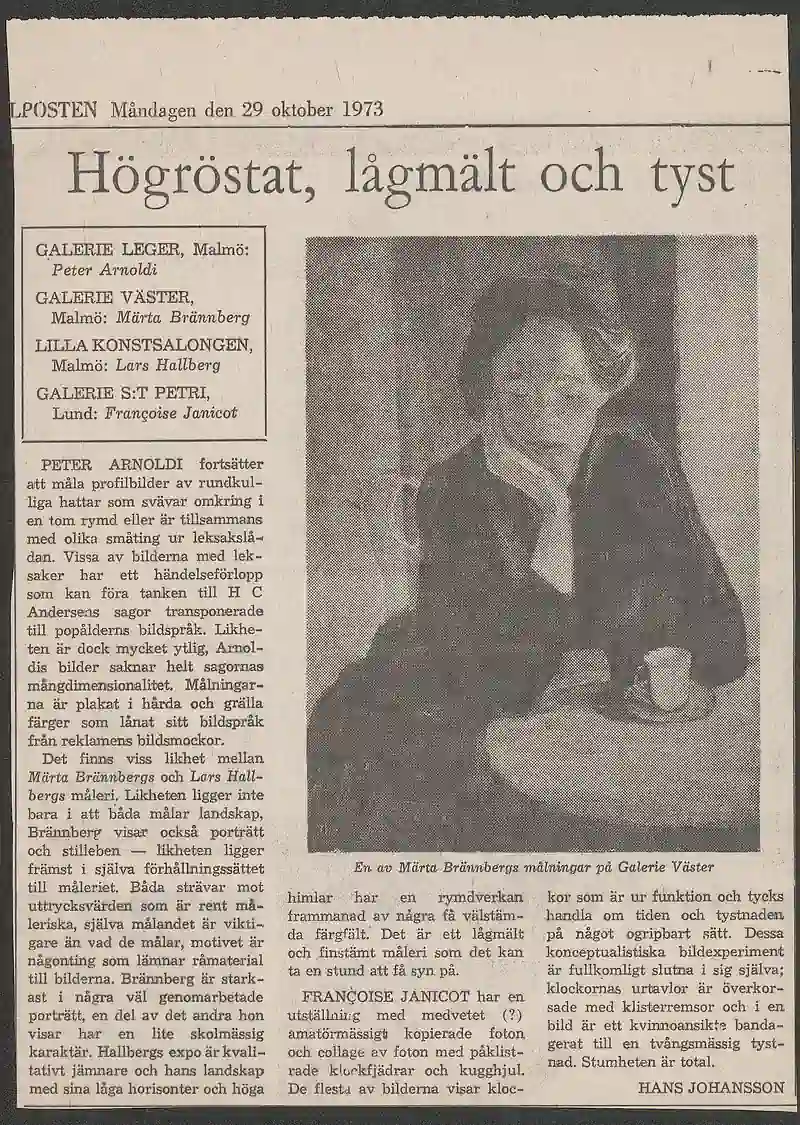 12-31.10.1973 FRANCOISE JANICOT — Sheet 1