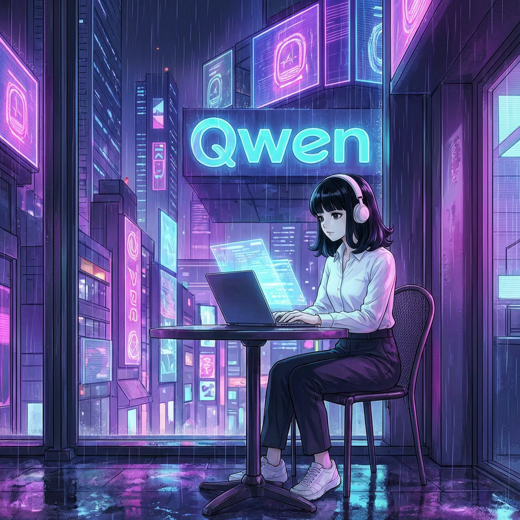 Cyberpunk Qwen