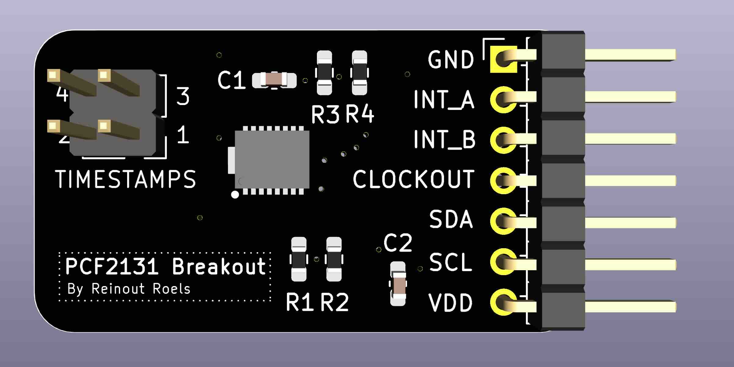 PCF2131-breakout, from the project README